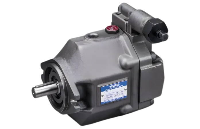 Bomba de pistones YUKEN de la serie ARL1, compacta, de bajo ruido y alta eficiencia con desplazamiento de 6.2 a 16.3 cm³/rev.