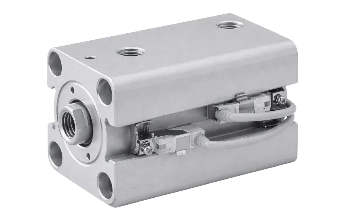 Cilindros hidráulicos CBY14/SW/CJT*PS Serie, compactos y de miniatura, ideales para aplicaciones con detección de posición